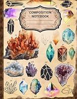 Algopix Similar Product 3 - Composition Notebook Minerals Crystals