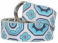 Algopix Similar Product 6 - Equine Couture Kelsey Belt Aqua Size