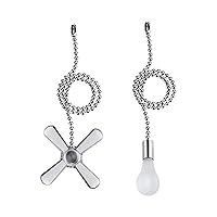 Algopix Similar Product 6 - Ceiling Fan Pull Chain 2pcs 3mm