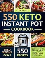 Algopix Similar Product 2 - Keto Instant Pot Cookbook 550 Quick