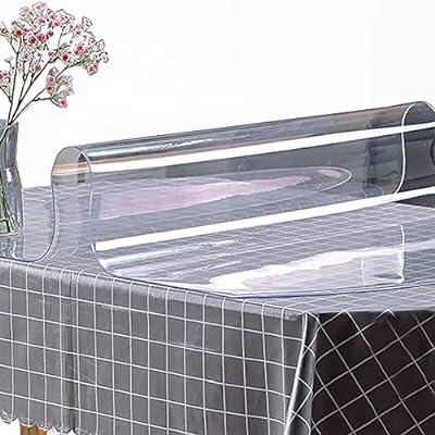 OstepDecor Clear Table Protector, 40 x 72 Inch Clear