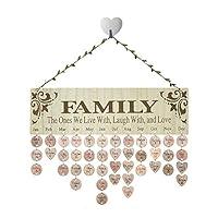 Algopix Similar Product 6 - QTIVY Birthday Calendar Wall Hanging
