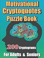 Algopix Similar Product 16 - Motivational Cryptoquotes Puzzle Book