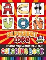 Algopix Similar Product 6 - Alphabets Lore Coloring Book