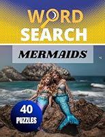 Algopix Similar Product 20 - Mermaids Word Search Large print