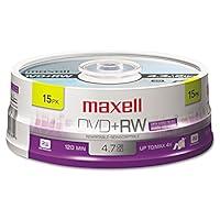 Algopix Similar Product 7 - Maxell 634046 DVDRW Discs 47GB 4x