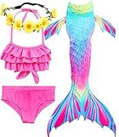 Algopix Similar Product 6 - Girls Mermaid Tails for Swimming