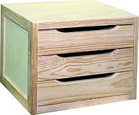 Algopix Similar Product 15 - Astigarraga 9252 Natural 3 Drawer Chest