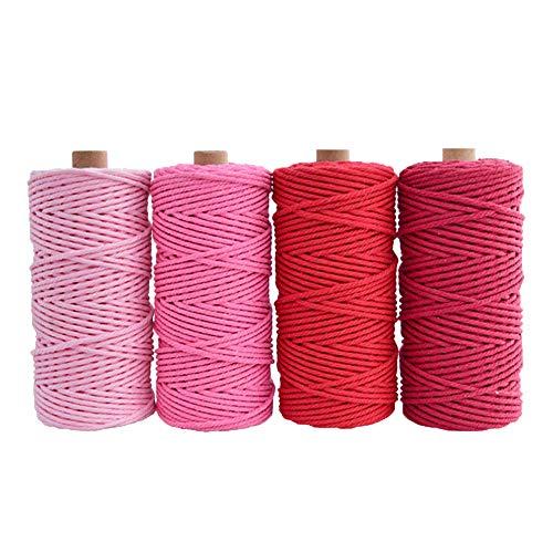 3mm Twisted Thick Rope DIY Macrame Cord Macrame Supplies