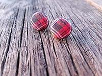 Algopix Similar Product 13 - multi colored tartan plaid tiny button