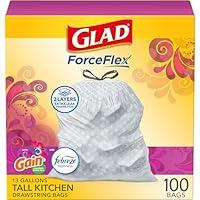 Algopix Similar Product 12 - Glad ForceFlex Tall Kitchen Trash Bags