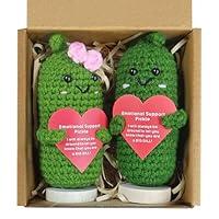 Algopix Similar Product 7 - Emotional Support Pickle Funny Gifts