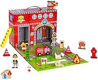 Algopix Similar Product 6 - Pidoko Kids Fire Station Playset  19