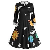 Algopix Similar Product 3 - Women Vintage Peter Pan Collar Long