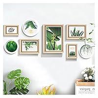 Algopix Similar Product 11 - YOUYOUGU Photo Frame 8 Pieces Plant