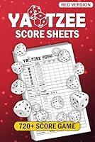 Algopix Similar Product 17 - Yahtzee Score Sheets Boost Your Game