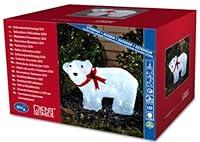Algopix Similar Product 6 - Konstsmide Polar Bear with a Red Ribbon