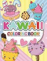 Algopix Similar Product 9 - Kawaii Coloring Book Animals Food