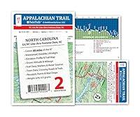 Algopix Similar Product 3 - Appalachian Trail Map AT2 NC Line 