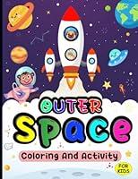 Algopix Similar Product 18 - Outer Space Coloring and Activity Book