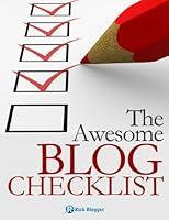 Algopix Similar Product 18 - The Awesome Blog Checklist 