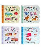 Algopix Similar Product 8 - 4 Pack Chunky LiftaFlap Board Books