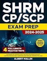 Algopix Similar Product 20 - SHRM CPSCP Exam Prep Mastering HR