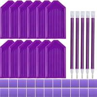 Algopix Similar Product 5 - QYING 39PCS Purple 5D Diamond Art
