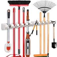 Algopix Similar Product 17 - IMILLET 2 Pack Mop and Broom Holder