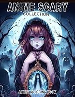 Algopix Similar Product 6 - Anime Scary Collection Coloring Book