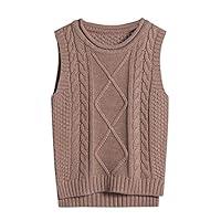 Algopix Similar Product 19 - DAZISEN Kids Knitwear Vest  Charm