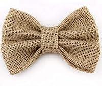 Algopix Similar Product 18 - Burlap hairbow  girls bow  fall