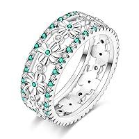 Algopix Similar Product 9 - Andora 925 Sterling Silver Women Rings