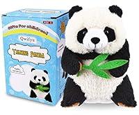 Algopix Similar Product 14 - Qwifyu Talking Panda Repeats What You