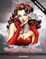 Algopix Similar Product 1 - Vintage Pinup Sirens Adult Coloring