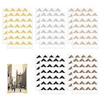 Algopix Similar Product 13 - 240 Pieces Photo Corners Self Adhesive