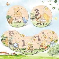 Algopix Similar Product 10 - 7PCS Classic Winnie Baby Monthly