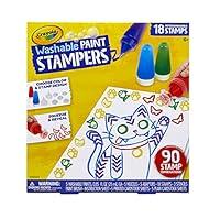 Algopix Similar Product 10 - Crayola Washable Paint Stampers Kids