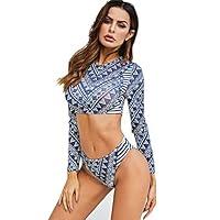 Algopix Similar Product 16 - Womens Raglan Long Sleeve Rash Guard