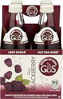 Algopix Similar Product 13 - GUS SODA Blackberry Soda 4 Pack, 12 FZ