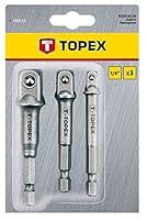 Algopix Similar Product 4 - Topex 38d151 Set of 3 adapters