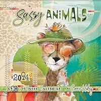 Algopix Similar Product 16 - 2024 Sassy Animals by Connie Haley Wall