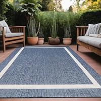 Algopix Similar Product 10 - LuuL Home Bordered Outdoor Rug 5x7