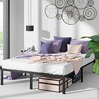 Algopix Similar Product 7 - ZINUS Yelena 14 Inch Metal Platform Bed