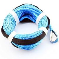 Algopix Similar Product 6 - Blue Dyneema Synthetic Winch Rope Cable