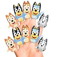 Algopix Similar Product 4 - Bluey Bath Finger Puppets 10 Pc 