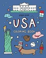 Algopix Similar Product 4 - USA Coloring Book