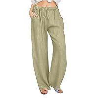 Algopix Similar Product 20 - Linen Pants Women Summer Casual