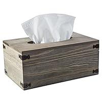 Algopix Similar Product 10 - MyGift Decorative Facial Tissue Holder
