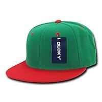Algopix Similar Product 6 - DECKY 2Tone Flat Bill Snapbacks